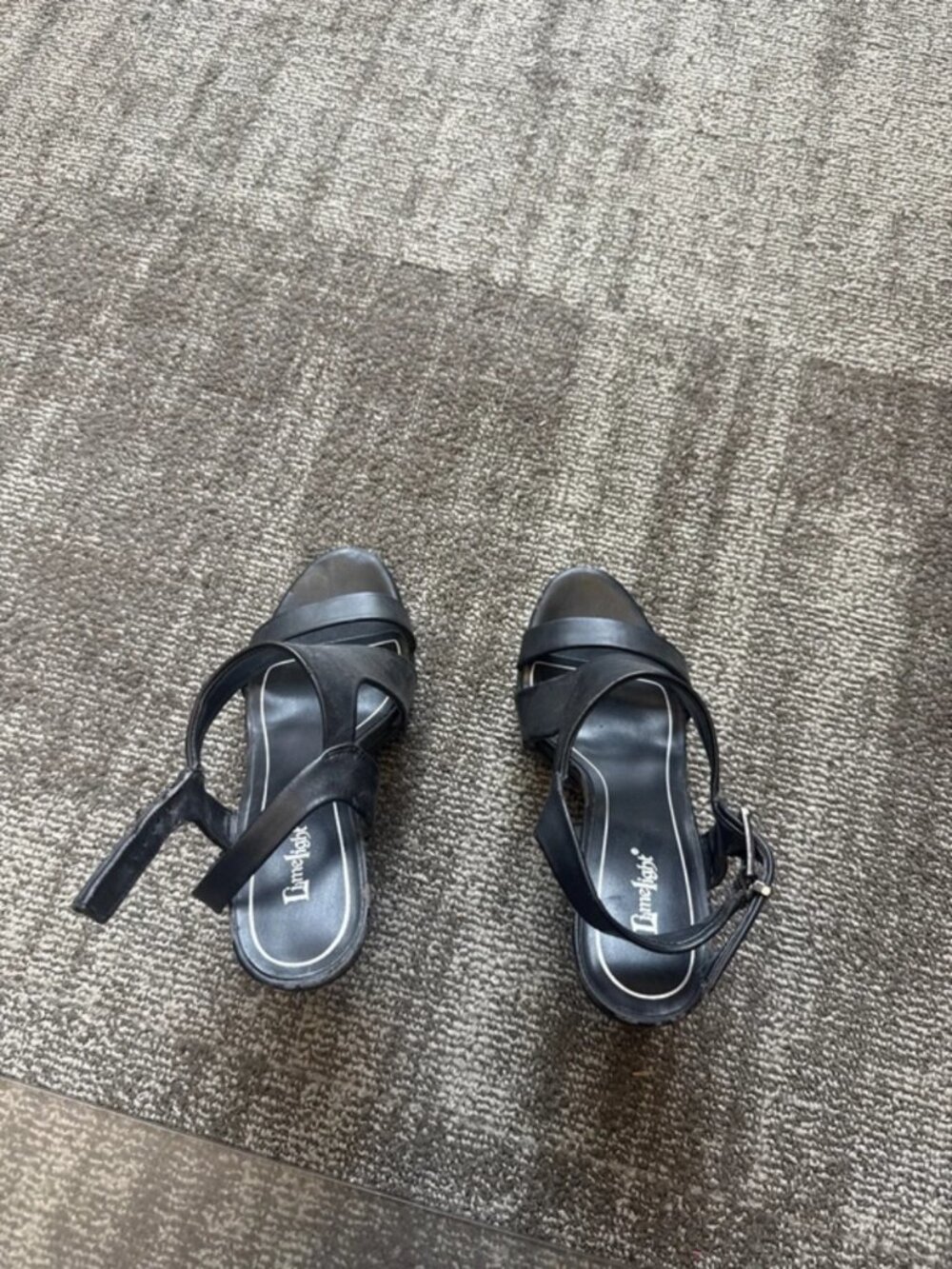 Limelight Black Heels